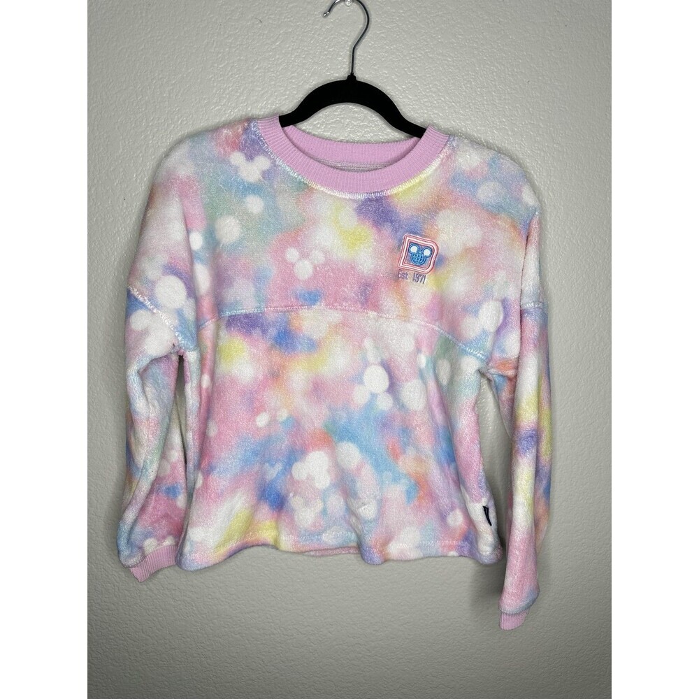 Disney Spirit Jersey Sweatshirt Youth XL 14 Tie Dye Walt Disney World Mickey